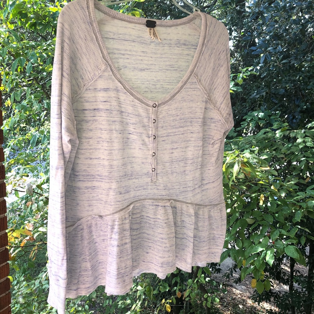 Free People We the Free Boho Babydoll Top - Picture 3 of 10